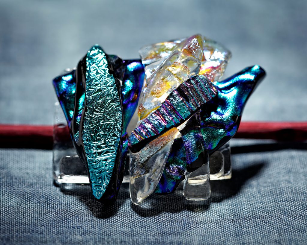 Fused glass jewellery by Angela Verlaeckt Clark